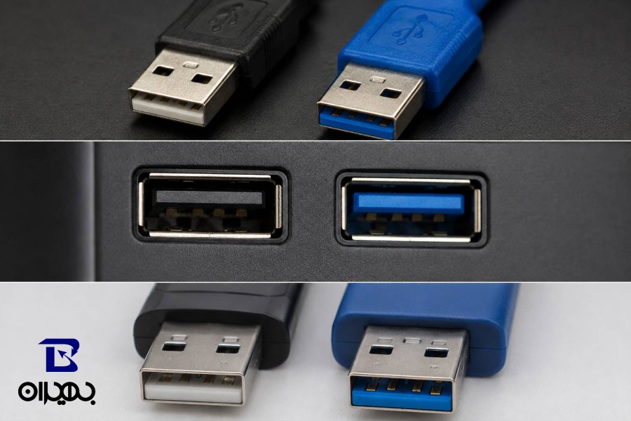 The difference between USB 2.0 and USB 3.0