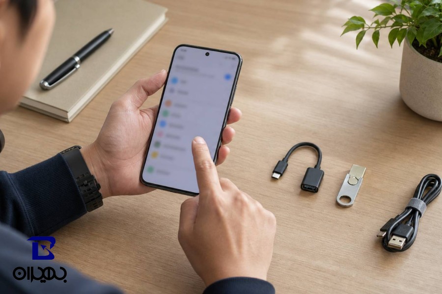 چگونه OTG را در گوشی فعال کنیم؟